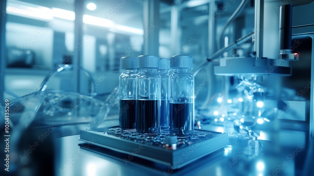Laboratory Research with Glass Vials. Laboratory Research with Glass Vials.