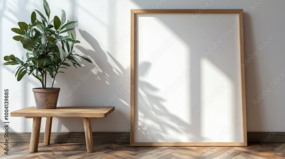Frame Mockup - White Background Frame Mockup - White Background