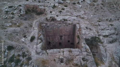 Eski Gümüşler (Old Silver) Monastery The monastery with the Smiling Virgin Mary image, one of the first Christian monasteries in Anatolia From Niğde Turkiye