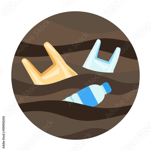wastewater concept. water environment pollution