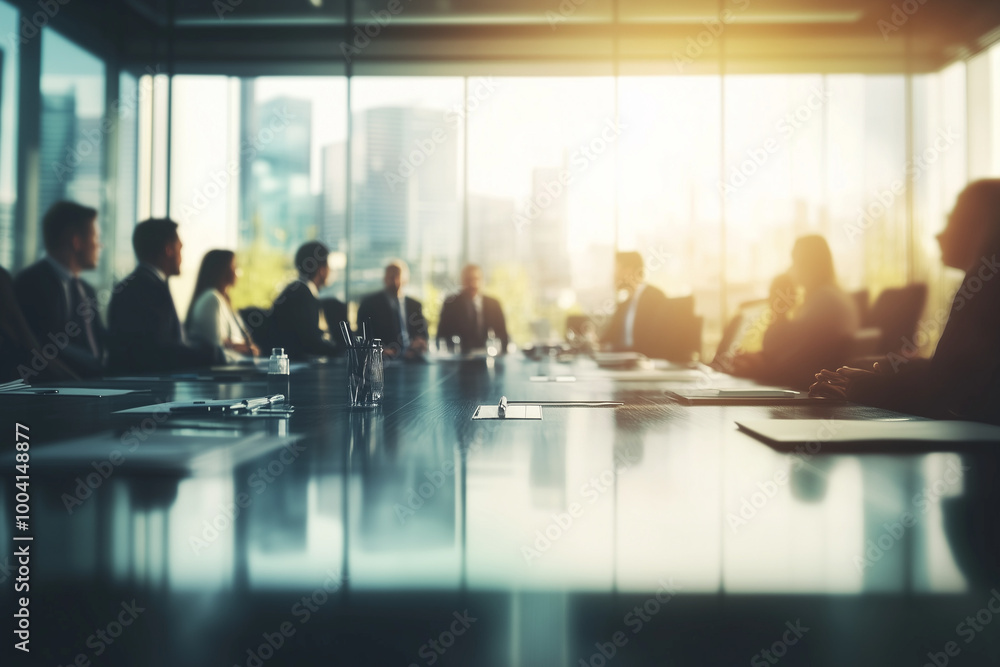 Group of Business People in a Boardroom for Meeting or Brainstorming Session Group of Business People in a Boardroom for Meeting or Brainstorming Session