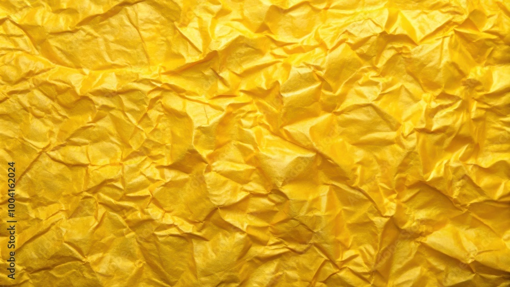 Vibrant Yellow Shiny Textured Paper Background for Creative Design Projects Vibrant Yellow Shiny Textured Paper Background for Creative Design Projects