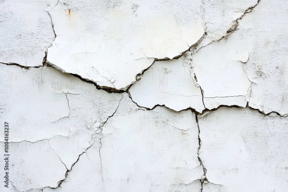 As a background, this texture depicts a concrete wall with cracks and scratches As a background, this texture depicts a concrete wall with cracks and scratches