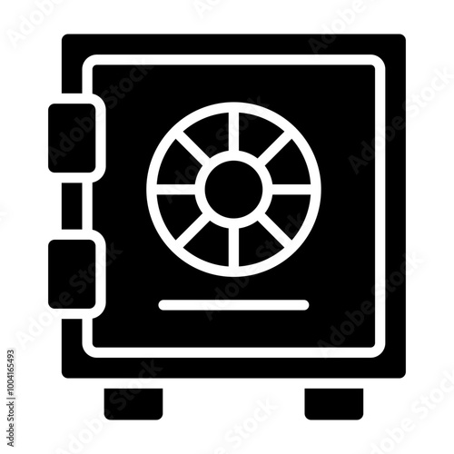 Strongbox Glyph Icon Design