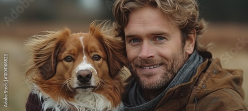 Joyful family day at the park with their beloved dog enjoying the outdoors together