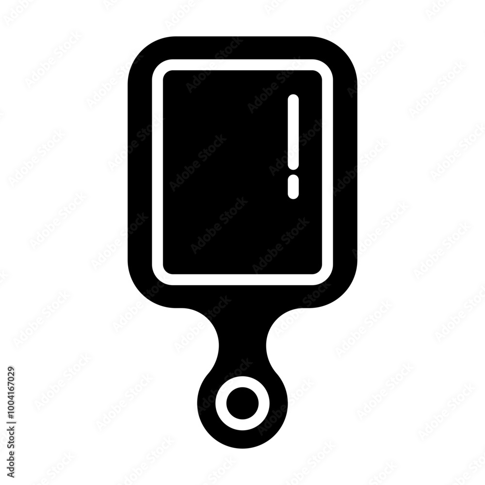 Mirror Glyph Icon Design Mirror Glyph Icon Design