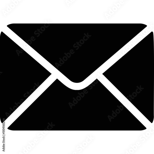 Simple vector icon mailing envelope