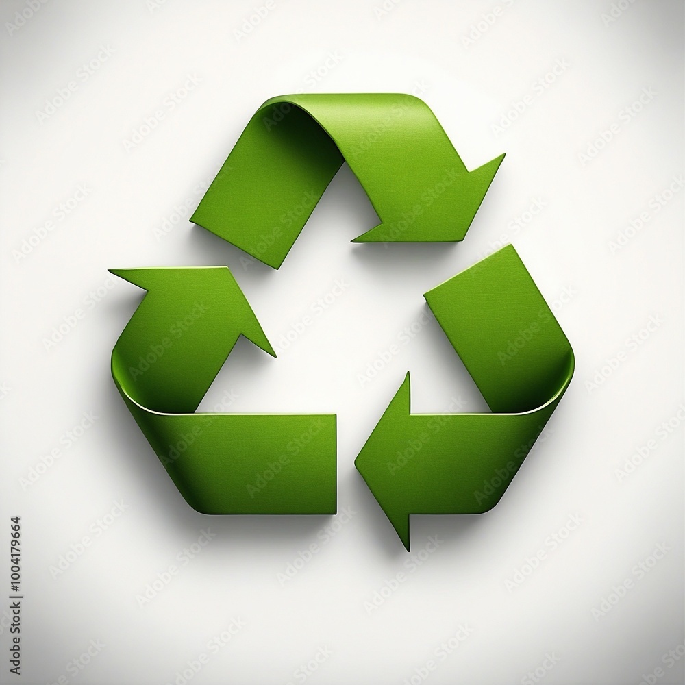 Green eco social recycling icon recycle logo symbol ecological waste management zero waste sign 3d Green eco social recycling icon recycle logo symbol ecological waste management zero waste sign 3d