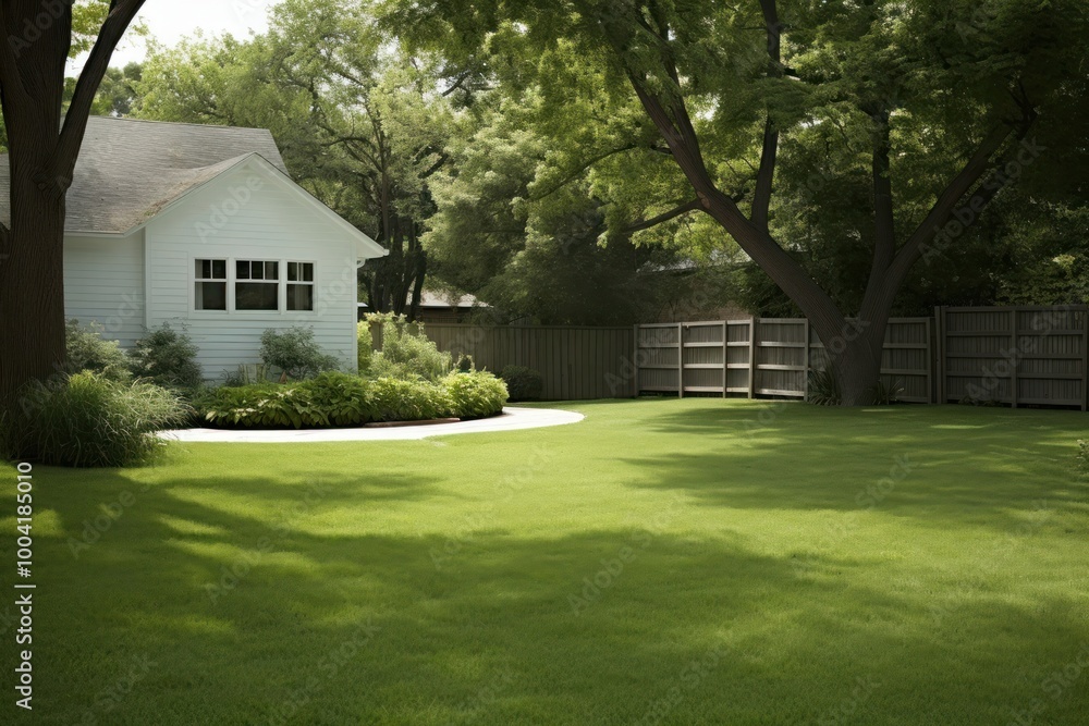 Gardener backyard grass outdoors. Gardener backyard grass outdoors.