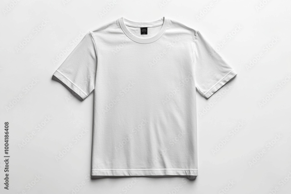 White Tshirt Mockup Isolated created with Generative AI White Tshirt Mockup Isolated created with Generative AI