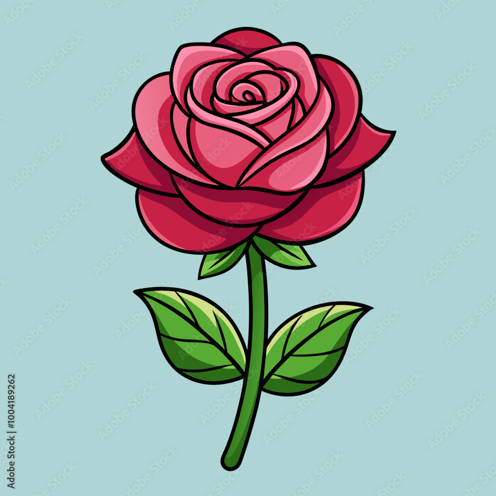 Blossoming roses of different colors. Rose flowers in yellow, red and pink colors isolated on white background. Vector illustration in cartoon flat Blossoming roses of different colors. Rose flowers in yellow, red and pink colors isolated on white background. Vector illustration in cartoon flat