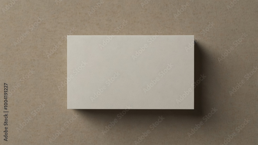 A mockup of business card A mockup of business card