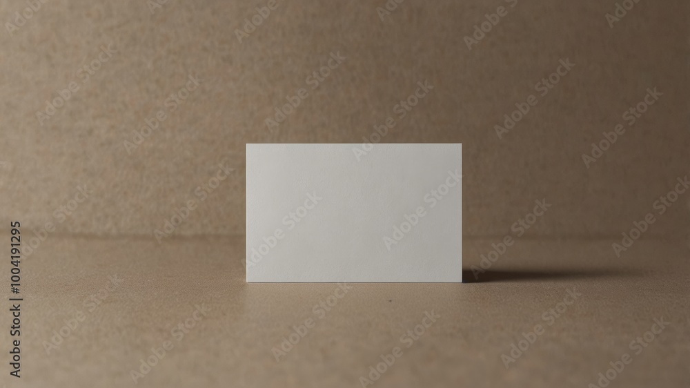 A mockup of business card A mockup of business card