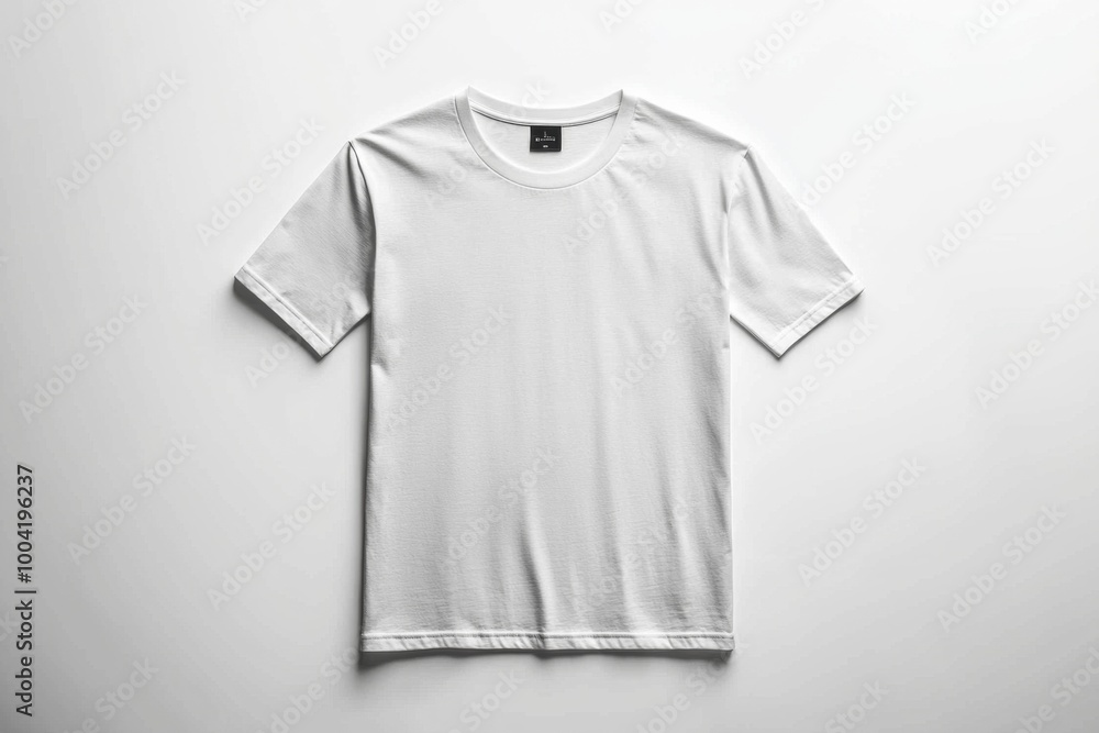 White Tshirt Mockup Isolated created with Generative AI White Tshirt Mockup Isolated created with Generative AI