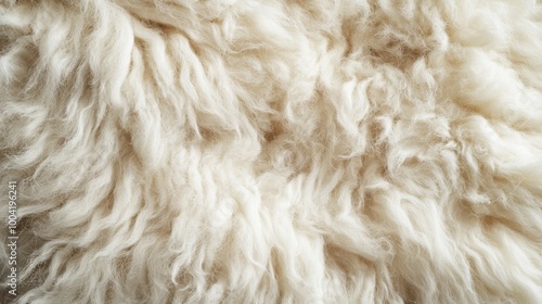 Close up of goat wool texture for background