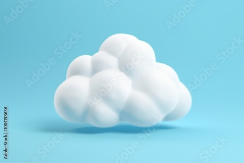 Fluffy cloud cloudscape softness.