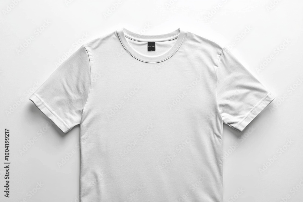 White Tshirt Mockup Isolated created with Generative AI White Tshirt Mockup Isolated created with Generative AI