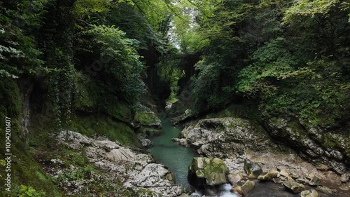 Video about the beautiful landscapes and nature in Georgia photo