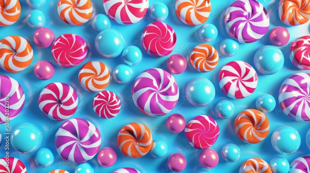 Background full Candy pattern background very cool. Copy space area for text. Background, banner, template, events card. Background full Candy pattern background very cool. Copy space area for text. Background, banner, template, events card.
