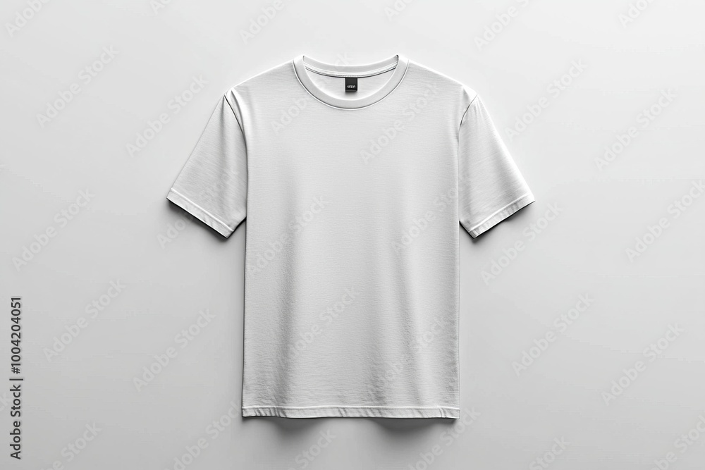 White Tshirt Mockup Isolated created with Generative AI White Tshirt Mockup Isolated created with Generative AI