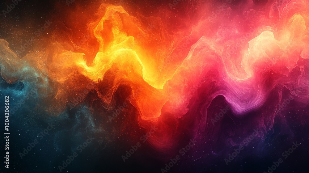 Abstract background wave form purple, orange and red tone. Abstract background wave form purple, orange and red tone.