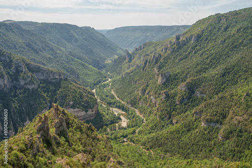 Point sublime Gorges du Tarn Lozère photo