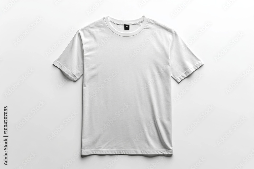 White Tshirt Mockup Isolated created with Generative AI White Tshirt Mockup Isolated created with Generative AI