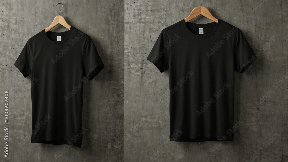 lack T-Shirt Mockup Hanging on a Metal Hanger lack T-Shirt Mockup Hanging on a Metal Hanger