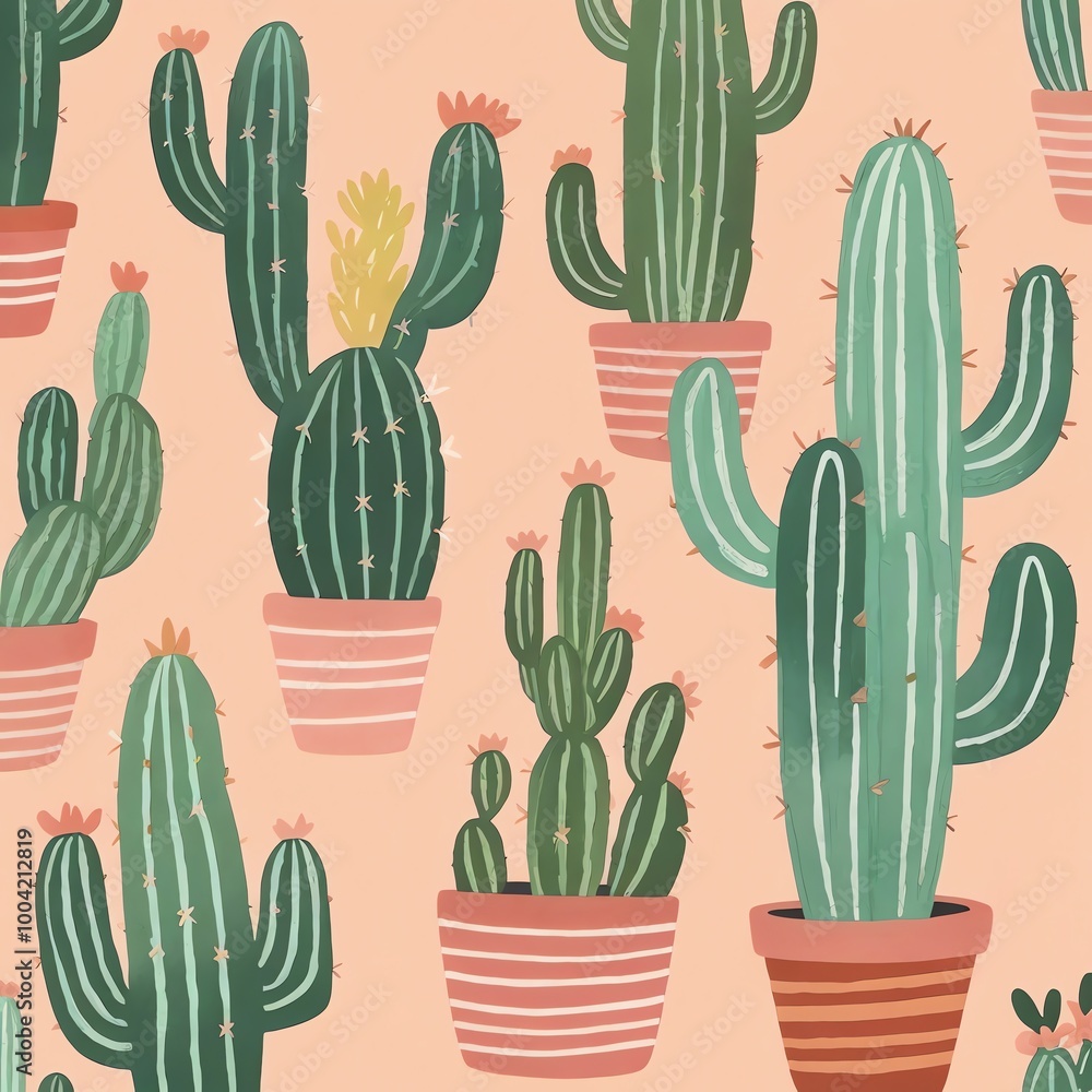 Cactus Pattern Cactus Pattern