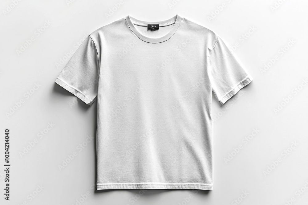 White Tshirt Mockup Isolated created with Generative AI White Tshirt Mockup Isolated created with Generative AI