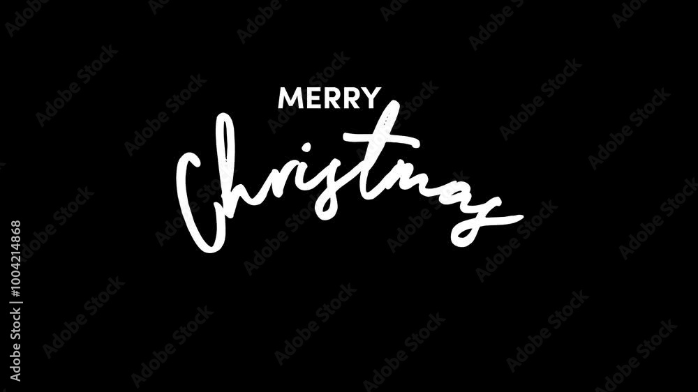 Merry Christmas and Happy New Year 4k Animated text on transparent background. New Year and Xmas Celebration Greeting Merry Christmas and Happy New Year 4k Animated text on transparent background. New Year and Xmas Celebration Greeting