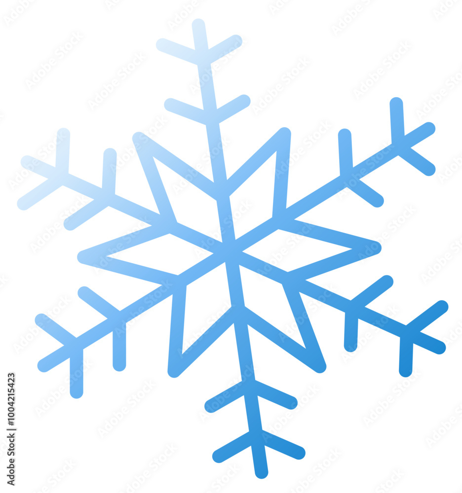 Illustration of ice flakes, snow, gradient blue and blue shades, winter identity, celebrate the holiday season. Illustration of ice flakes, snow, gradient blue and blue shades, winter identity, celebrate the holiday season.