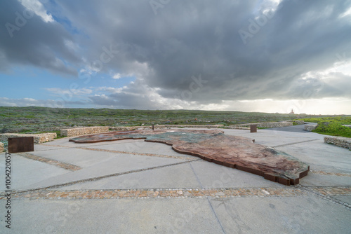 Cape Agulhas, geographic southern tip of Africa, in South Africa.