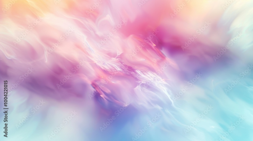 Abstract Colorful Background with Soft Swirls and Blurs Abstract Colorful Background with Soft Swirls and Blurs