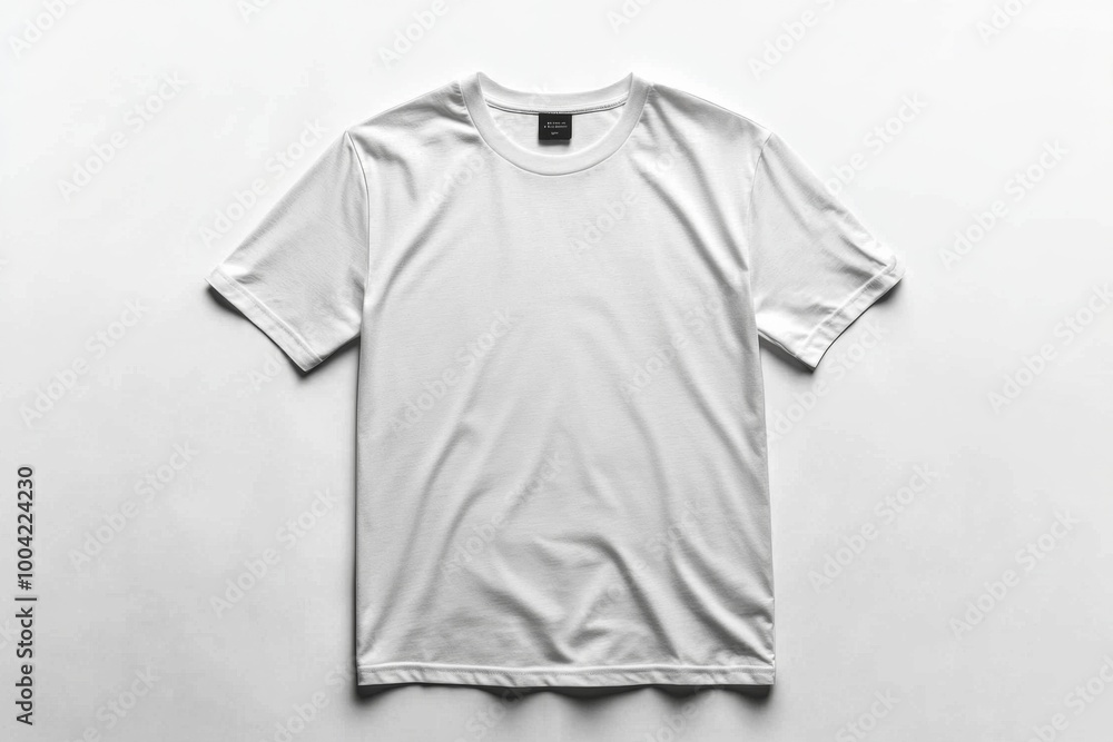 White Tshirt Mockup Isolated created with Generative AI White Tshirt Mockup Isolated created with Generative AI