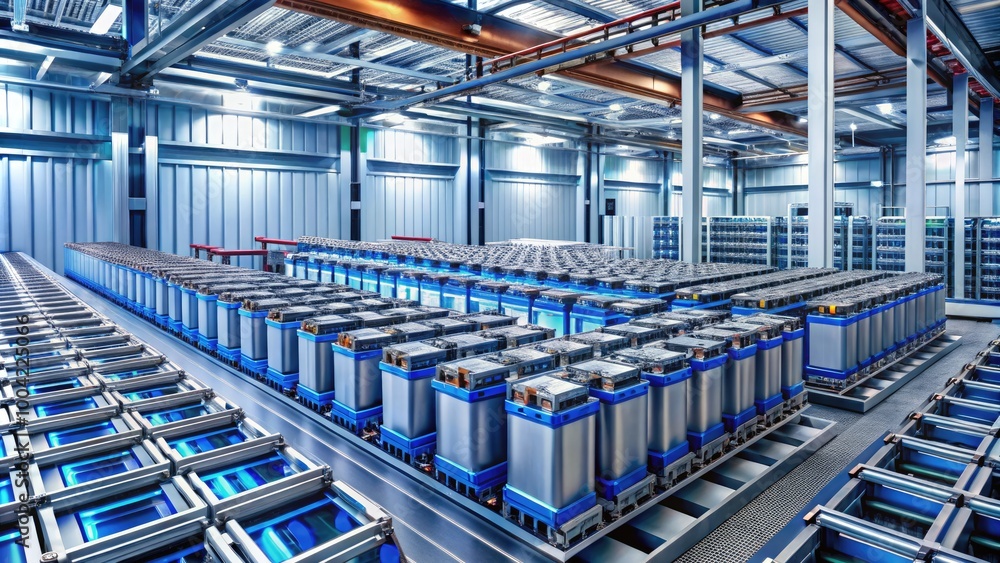 Advanced Manufacturing Process of Lithium-Ion Batteries in Modern Production Facility Environment Advanced Manufacturing Process of Lithium-Ion Batteries in Modern Production Facility Environment