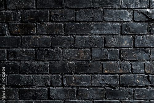 abstract black background, brick wall for dark interior