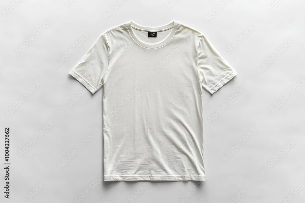 White Tshirt Mockup Isolated created with Generative AI White Tshirt Mockup Isolated created with Generative AI