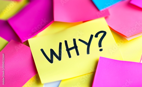 why message post-it note. question mark symbol. Business. Ask Symbol. Inquiry and Curiosity.
