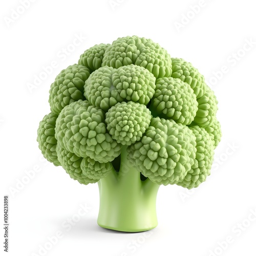 Cute Broccoli, Pastel Green