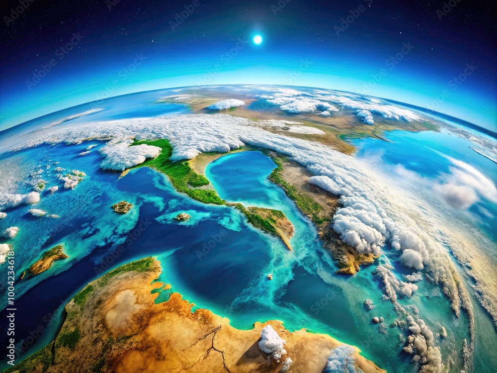 Breathtaking Aerial View of Canada's Cold Arctic Landscape Captured from Space in Stunning Detail Breathtaking Aerial View of Canada's Cold Arctic Landscape Captured from Space in Stunning Detail