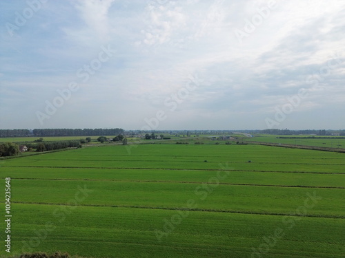 Area In the Zuidplaspolder where In the future a new village will rise. Between the cities of Gouda and Rotterdam will be 8000 houses a forest and new industrial areas