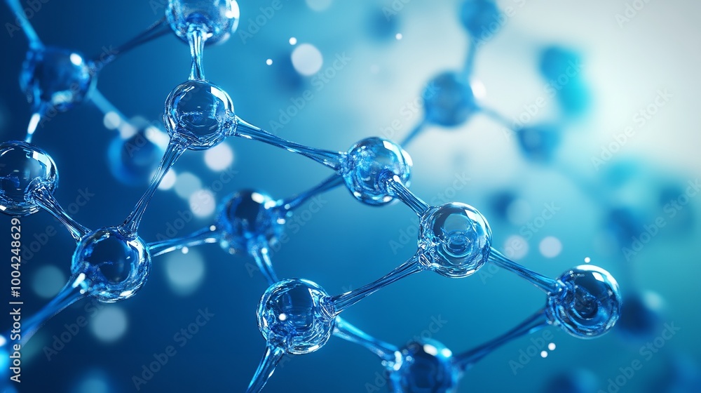 Low Poly Molecule Structure Icon Form Lines and Triangles on Technology Background
Low Poly Molecule Structure Icon Form Lines and Triangles on Technology Background