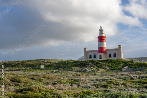 Lighthouse of Cape Agulhas, in South Africa