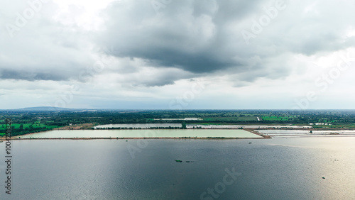 clouds over the sea