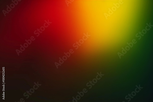Black History Month, Juneteenth freedom day background. Racial equality, freedom, human rights day background with black, red, yellow, green gradient