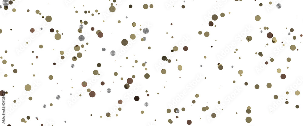 gold Celebration: Captivating 3D Illustration of Shimmering gold Confetti gold Celebration: Captivating 3D Illustration of Shimmering gold Confetti