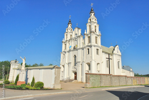 Franciscan Monastery in Ivianiec - a baroque Roman Catholic monastery and church , Belarus