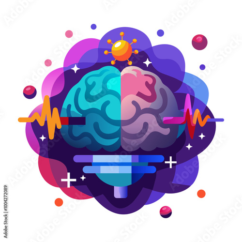 Astronomy icon in flat style 