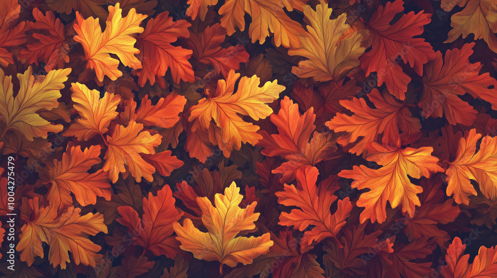 Autumn leaves background
Autumn leaves background